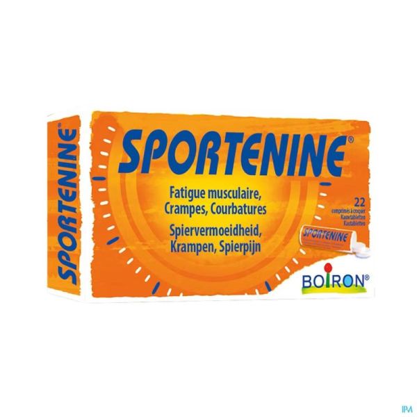 Sportenine Comprimés A Croquer Tube 2x11 Boiron