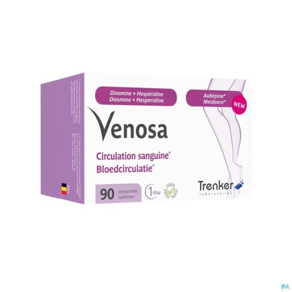 Venosa Circulation Sanguine 90 Comprimés Trenker