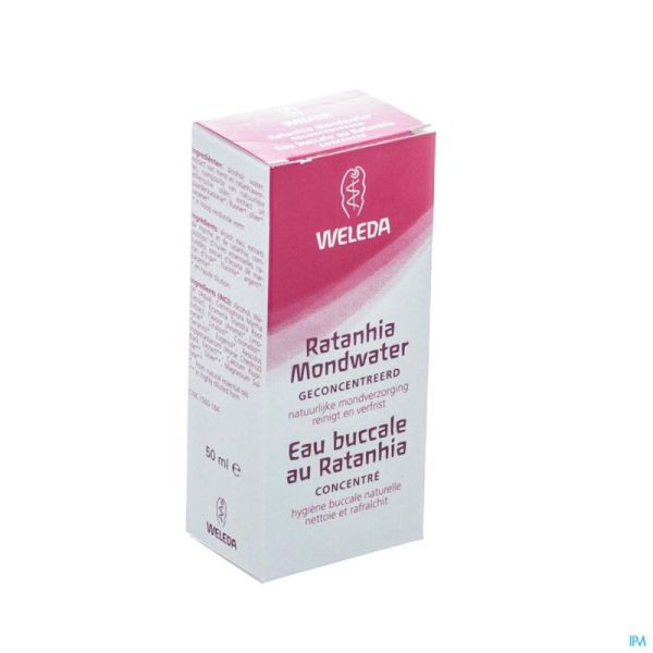 Weleda Ratanhia Eau Buccale 50 Ml