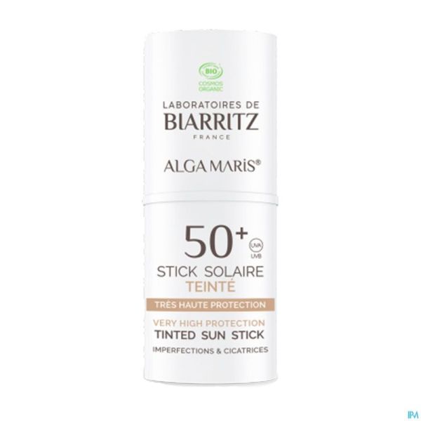 Alga Maris Stick Solaire Teinte Ip50+ 9ml