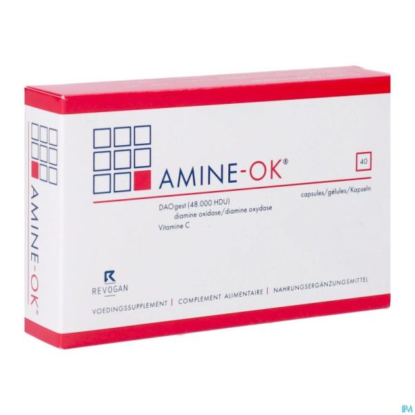 Amine-ok Revogan 2x20 Caps