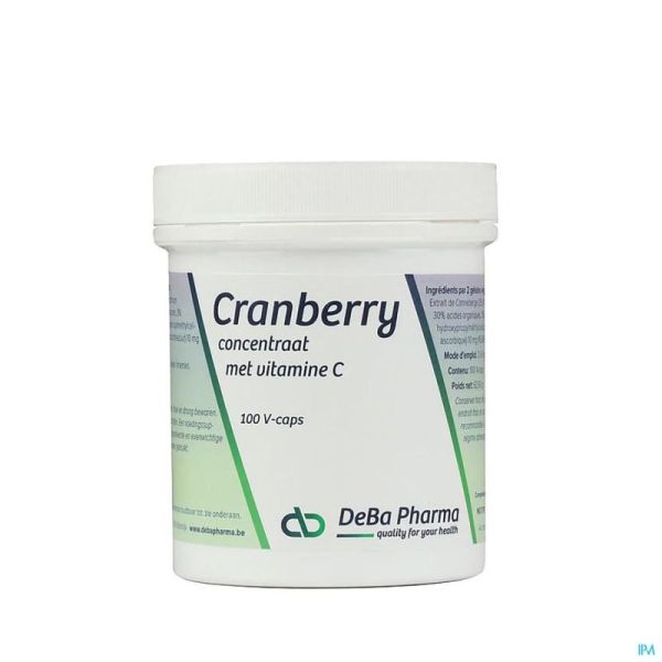 Cranberry 25000 Deba 100 V-gélules