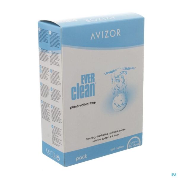 Everclean 3 Mois 2x350ml + 90 Comprimés