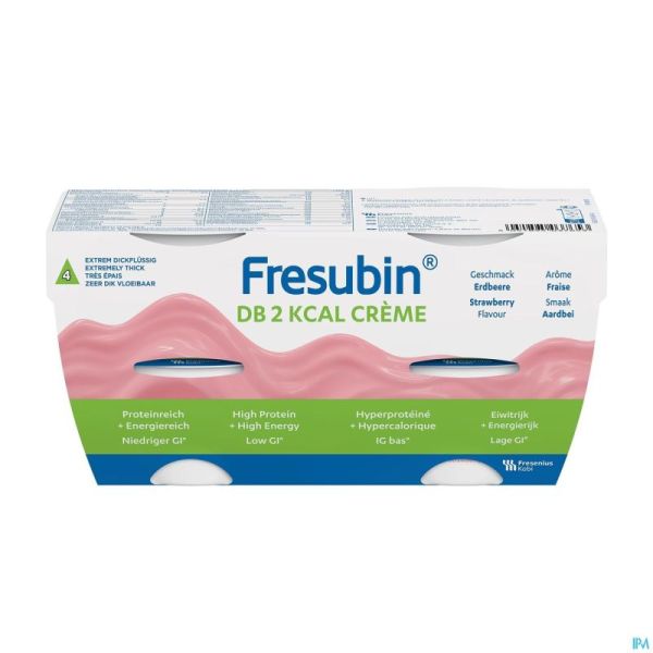 Fresubin Db 2 Kcal Creme Fraise 4x125g