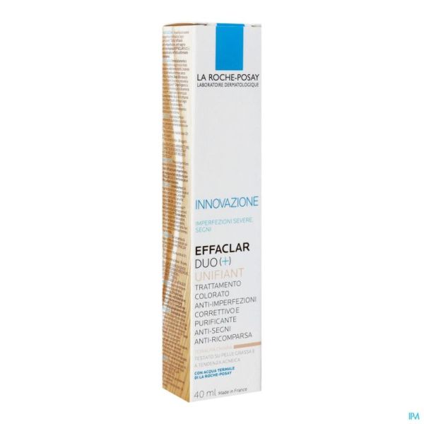 La Roche Posay Effaclar duo + Unifiant Teinté Light 40ml