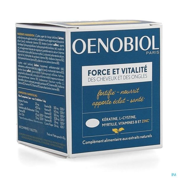 Oenobiol Force & Vitalité 60 Gélules