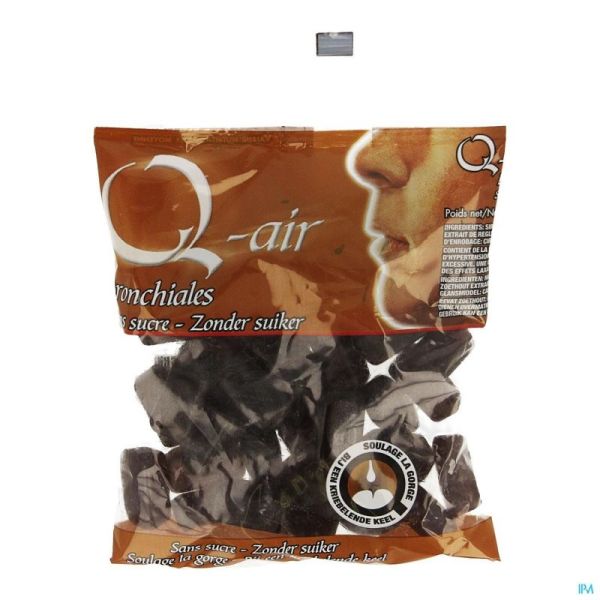 Q-air Reglisse Sans Sucre Pastilles 85g