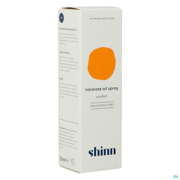 Shinn Spray Huile Intime Sans Parfum Comfort 50ml