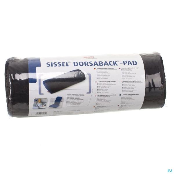 Sissel Pad Soutien Lombaire Pour Dorsaback Noir