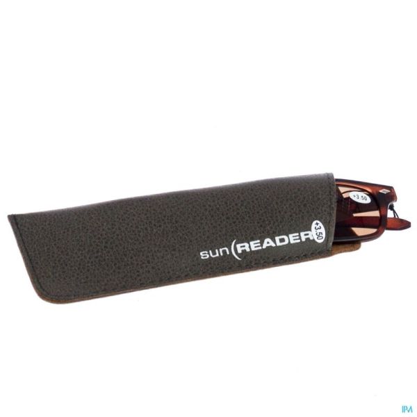 Sunreader Lunettes Lectures Solaire +3.50 Brown