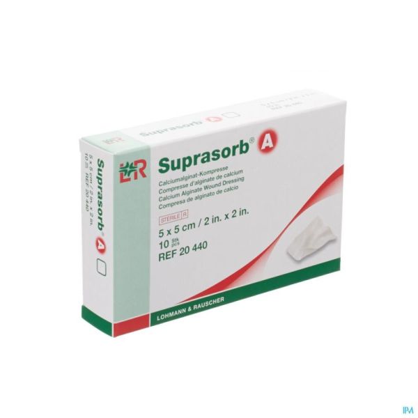 Suprasorb A 5x5cm 20440 10 Pièce