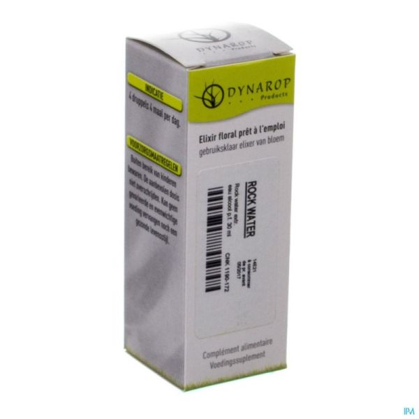 Bach Flower Rock Water 30ml Dynar