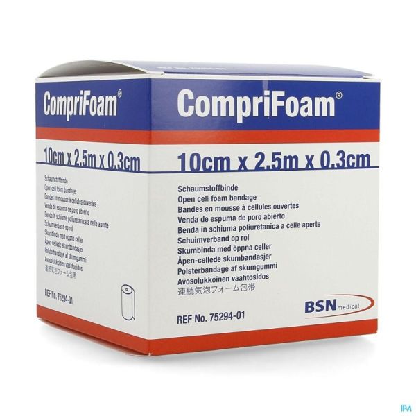 Comprifoam 10cm X 2,5m X 0,3cm 1 7529401