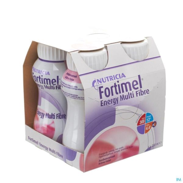 Fortimel Energy Multifibre Fraise 200 Ml