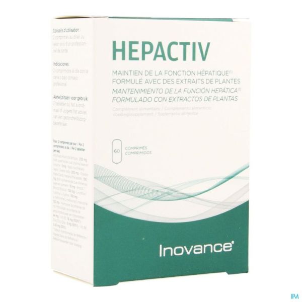 Inovance Hepactiv Ca106 60 Comprimés