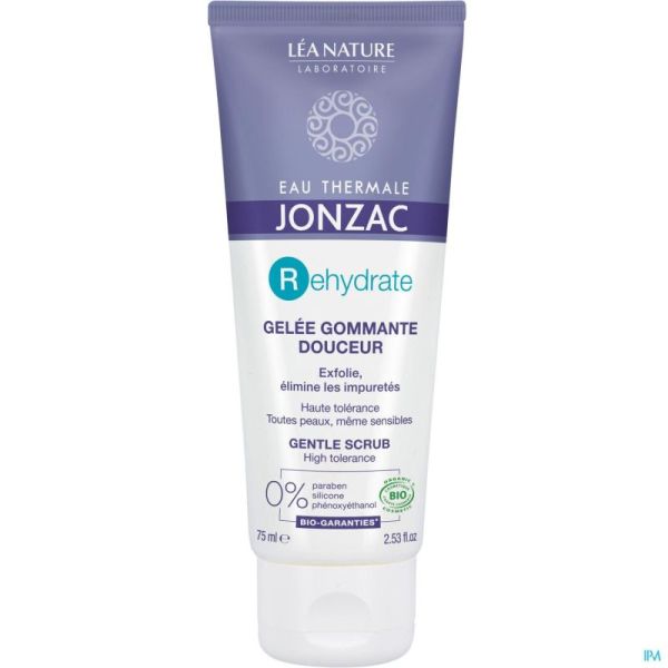 Jonzac Rehydrate Gommage Bio Crème Tube 75ml