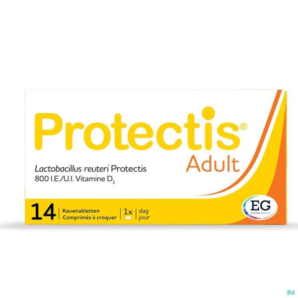 Protectis Adult Comprimés A Mâcher 14