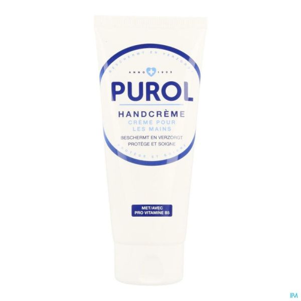 Purol Crème Mains Tube 100 Ml