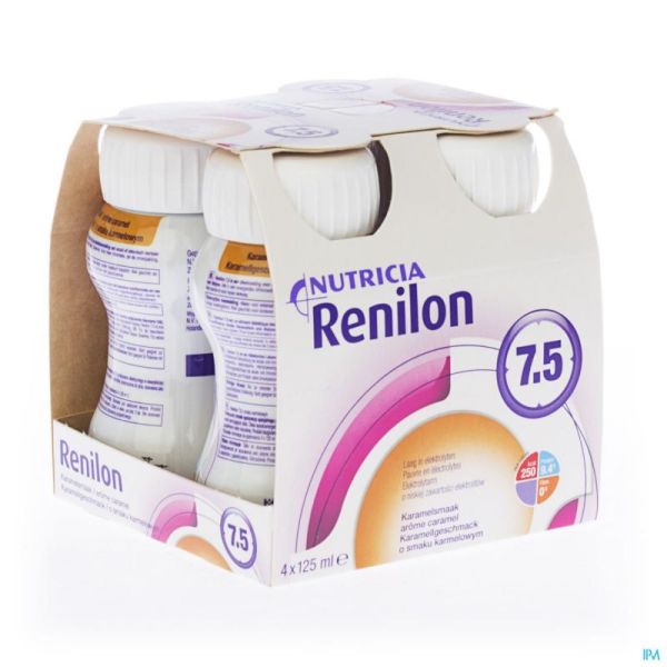 Renilon 7.5 Caramel 4x125 Ml