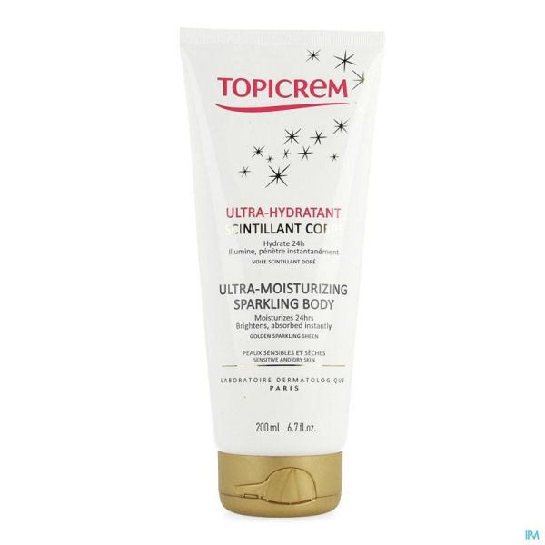 Topicrem Ultra Hydratant Scintil. Corps Tube 200ml