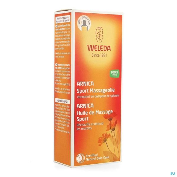 Weleda Arnica Sport Huile Massage 100 Ml