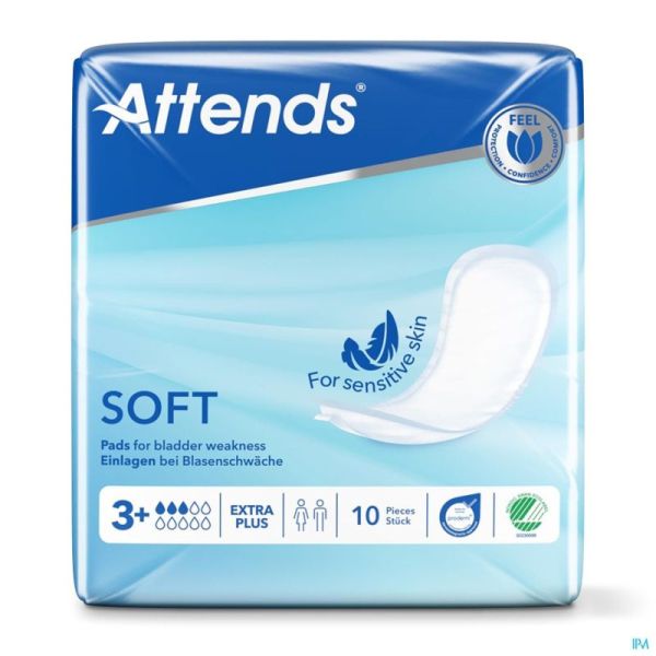 Attends Soft 3 Extra Plus Couche Anatom. 1x10