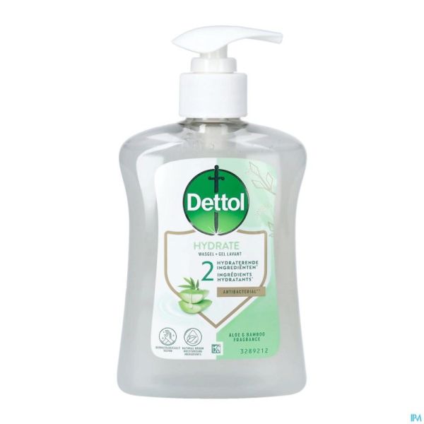 Dettol Gel Lavant Aloe Vera & Bambou 250ml
