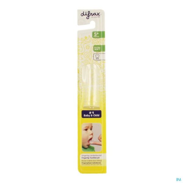 Difrax Brosse A Dents Bout de Doigt 1 Pièce