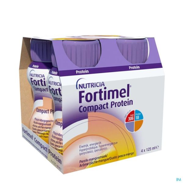 Fortimel Compact Protein Pêche/mangue