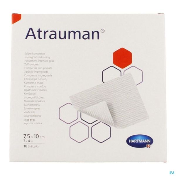 Hartmann Atrauman 7,5x10cm 499513/6 10 Pièces