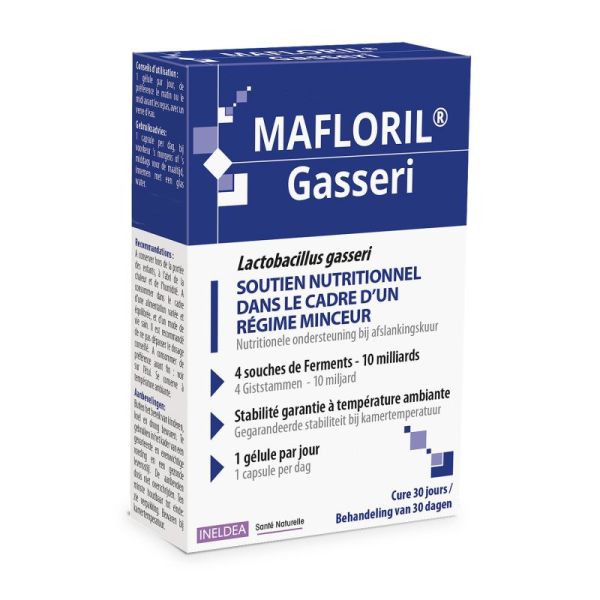 Mafloril Gasseri Isn Boite de 30 Gélules
