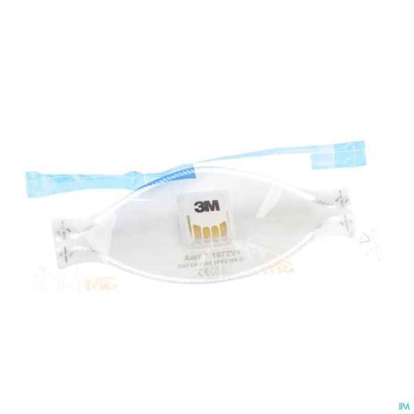 Masque Respiratoire FFP2 3M Avec Soupape 1872v 1 Pièce
