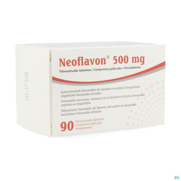 Neoflavon 500mg Comprimés Pell 90