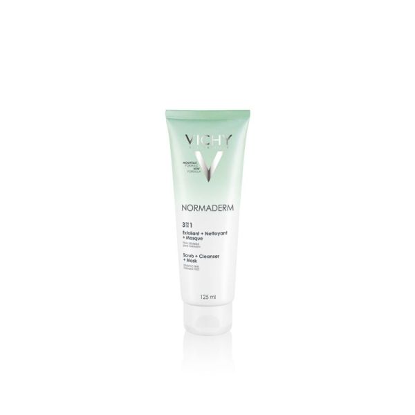 Normaderm Gel Nettoyant 3en1 125 Ml 