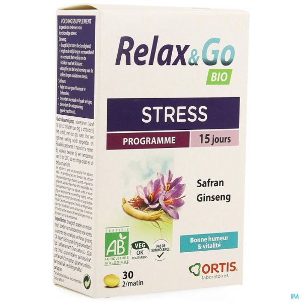 Ortis Relax & Go Bio 2x15 Comprimés