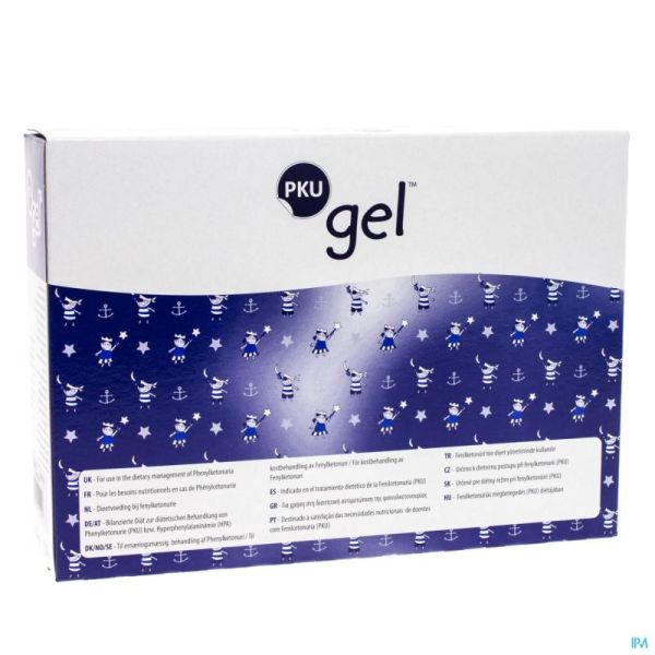 Pku Gel N/aromatise Sachets 30 X 24g