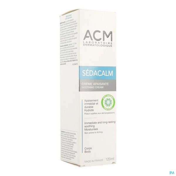 Sedacalm Crème Apaisante Tube 120ml