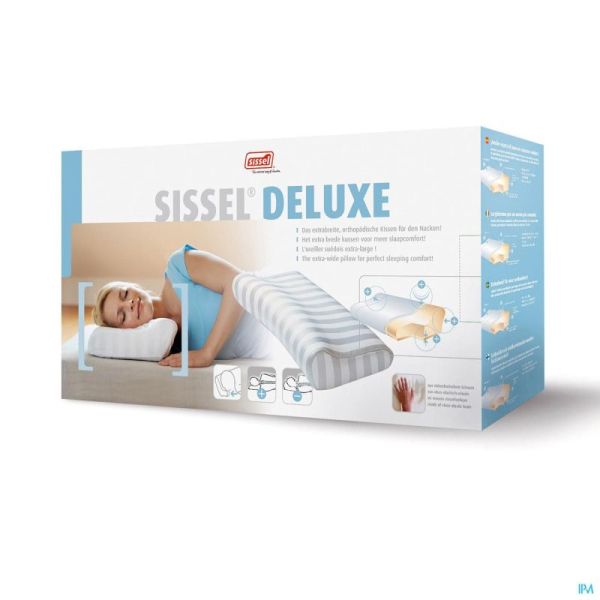 Sissel Deluxe Oreiller Large + Taie Matelassee