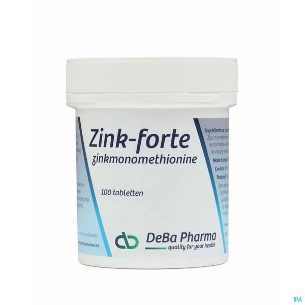 Zn    comprimés 100x225mg    deba