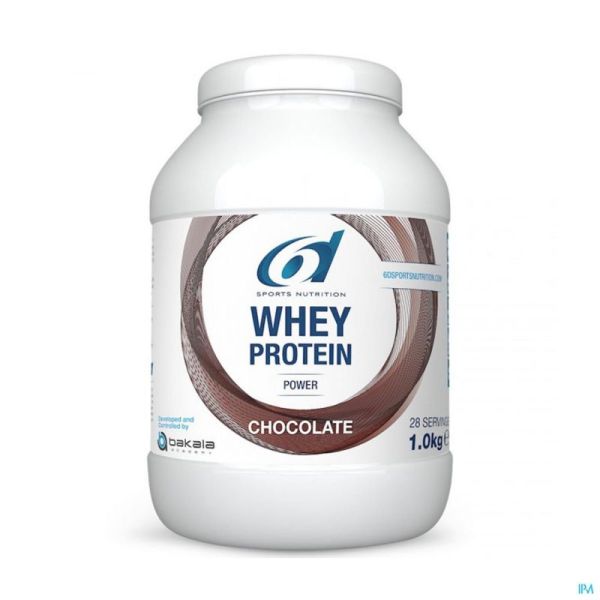 6d Sixd Whey Protein Chocolate 1kg