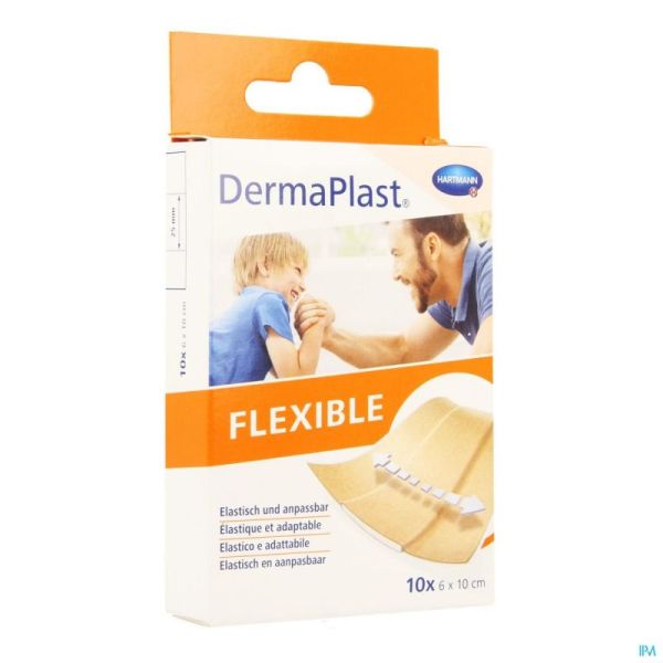 Dermaplast Flexible 6x10cm 10