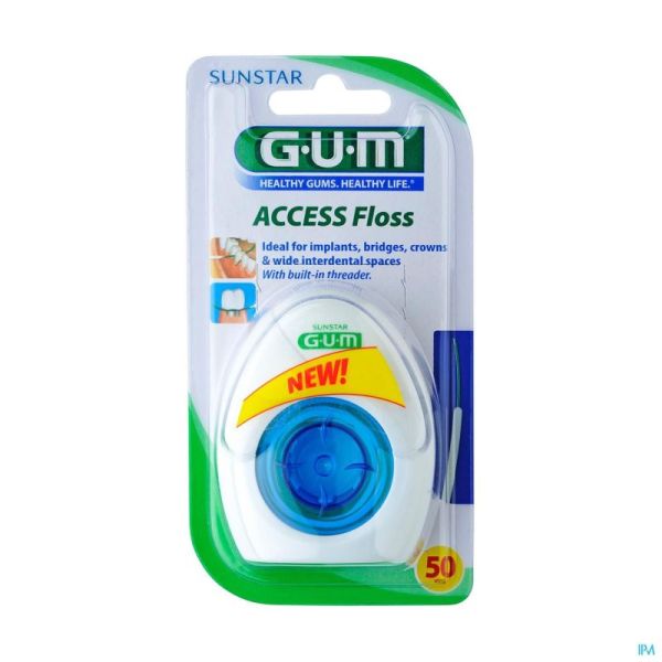 Gum Access Floss 50m 1 Pièce