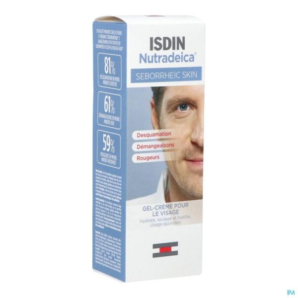 Isdin Nutradeica Seborrheic Facial Gel Crème 50ml
