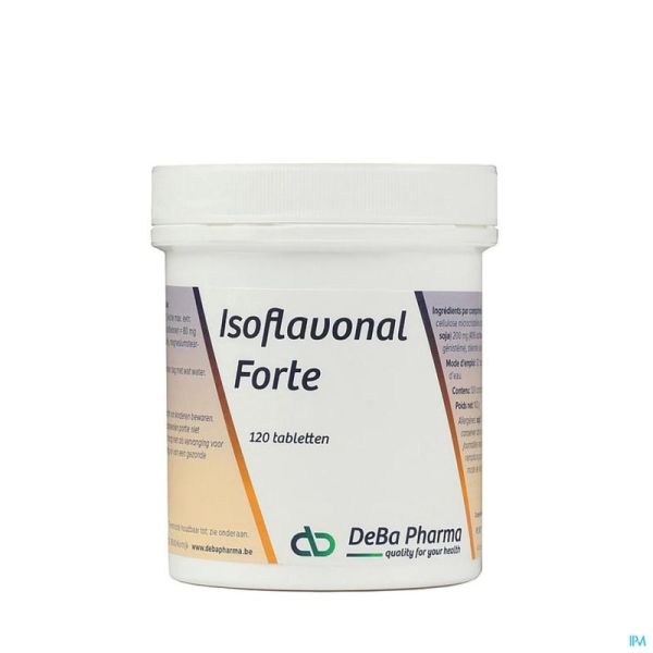Isoflavonal Forte Deba 120 Comprimés 80 Mg