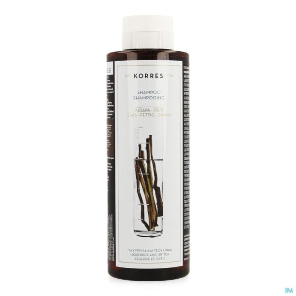 Korres Shampooing Ortie et Réglisse 250 Ml