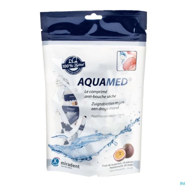 Miradent Aquamed A/bouche Sec Comprimés Sucer 60g