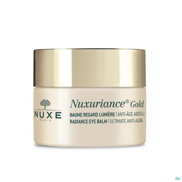 Nuxe Nuxuriance Gold Baume Regard Lumière 15ml Prix Permanent