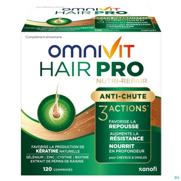 Omnivit Hair Pro Nutri Repair Comprimés 120