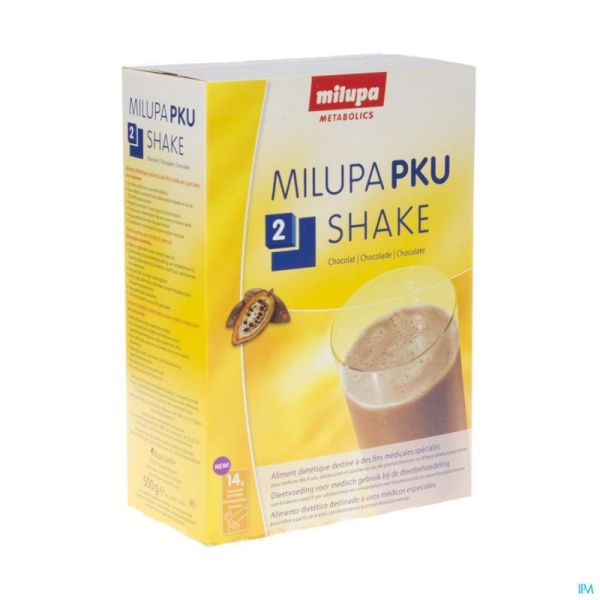 Pku 2 Shake Chocolat Sachets 10x50g