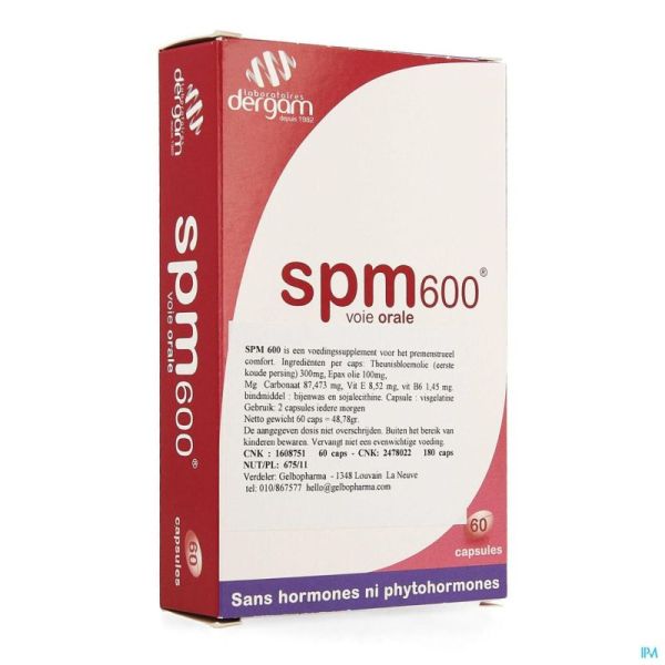 Spm 600 Dergam 60 Gélules